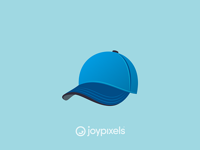 The JoyPixels Billed Cap Emoji - Version 5.0 baseball baseball cap cap design emoji emojis glyph graphic hat icon illustration vector