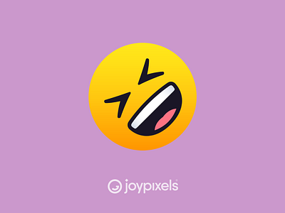 The JoyPixels Rolling on the Floor Laughing Emoji - Version 5.0