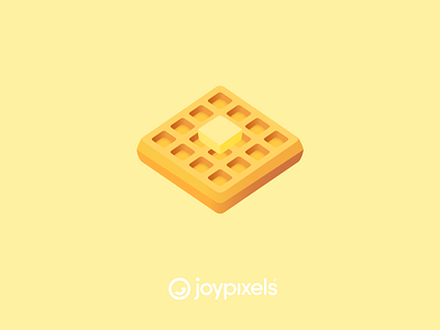 The JoyPixels Waffle Emoji - Version 5.0 breakfast brunch butter emoji food glyphs icon illustration pancake syrup vector waffle waffles