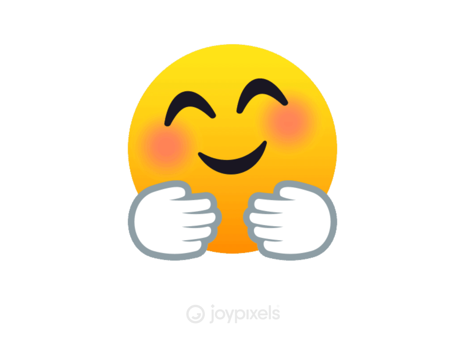 The JoyPixels Hugging Face Emoji Animation ae after effects animated animated emoji animated gif animation animation 2d animation after effects animation design character emoji emojis hug hugging face icon reaction