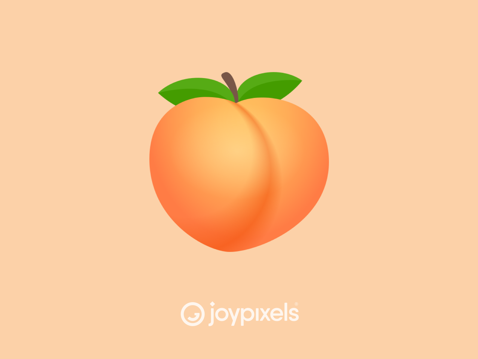 The JoyPixels Peach Emoji Version 5.5 by JoyPixels on Dribbble