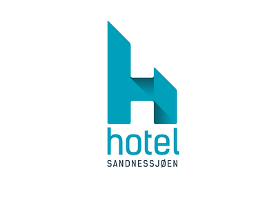 Logo and brand - Hotel Sandnessjøen branding design hotel identity logo