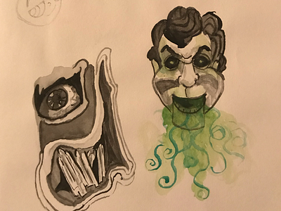 Goosebumps doodling