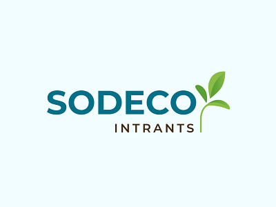 Sodeco intrants agriculture fertilizer illustration logo organic