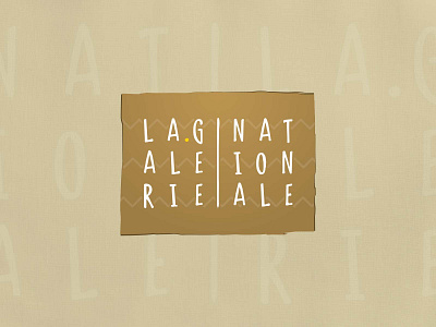 La Galerie Nationale agency art logo