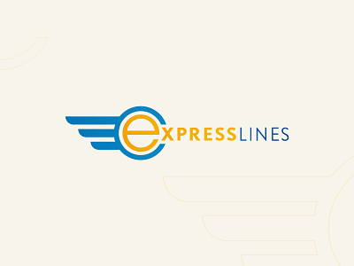 Express Lines bus logo road transport