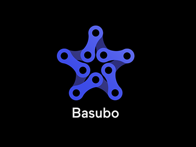 Basubo bicycle bike brand branding chain cycle icon identity link links logo logotype