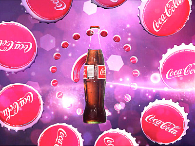 Coca-Cola 3d design 3d render animation branding branding design cinema 4d coca cola commercial design designer digital art graphic graphic design illustration illustrator motion designer photoshop render styleframe