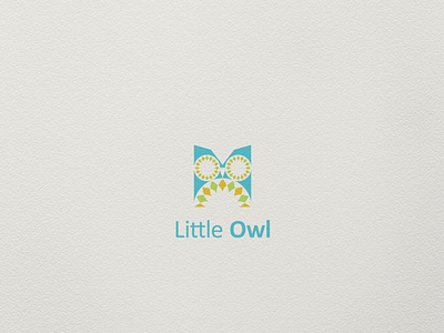 Little Owl design icon logo owl logo vector