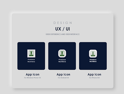 5. UI Design - App Icon adobe xd android app apple branding creative creativity design digital dribbble icon illustration logo manus manusstarlin photoboxs photoboxs mochileros pixtorizado ui ux
