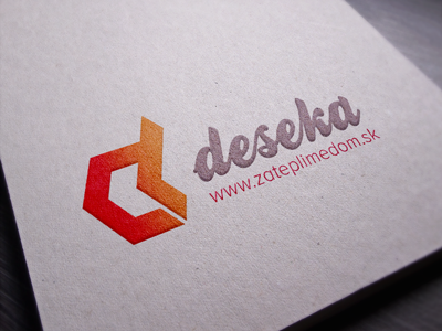 Logodesign for deseka company design logo simple symbol typography