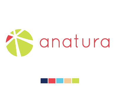Logo for bio eshop anatura redesign