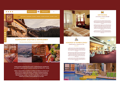 Homepage of Hotel Družba