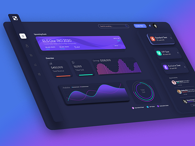 UI Dashboard @dashboard @design @uidesign @uiux design designer