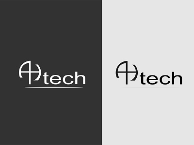 Logo TECH logo technology logo