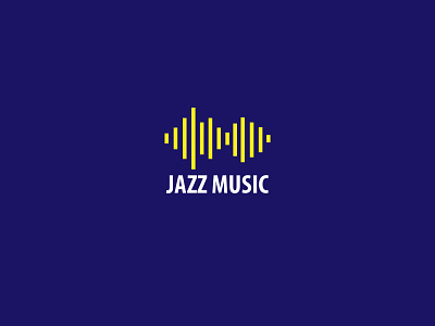 Jazz Music audio design logo technology logo