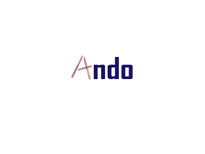 Ando design idea logo