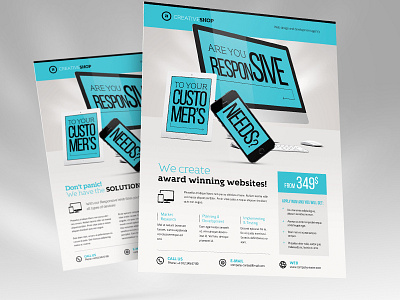 Web Design Agency Flyer