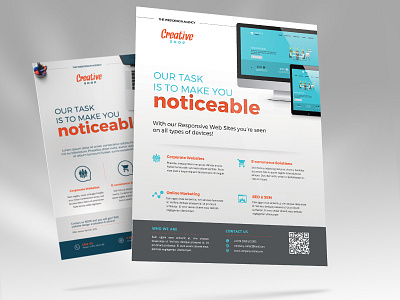 Web Design Agency Flyer