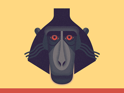 Mad About Monkeys - Celebes Crested Macaque face monkey