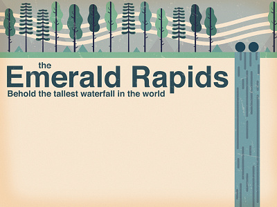 Emerald Rapids (TwoDots Postcard)