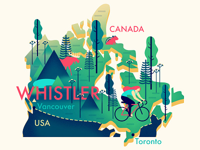 Whistler (Canada) Map