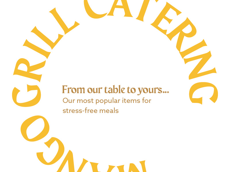 Mango Grill Catering by Maui Uy on Dribbble