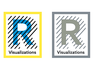 Logocore Challenge: R Visualizations branding design design challenge flat graphic design illustration logo minimal vector