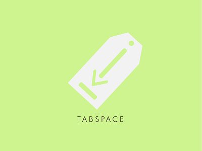 TabSpace branding design design challenge explorations flat graphic design minimal typography vector