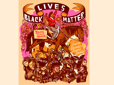 Black Lives Matter black black lives matter blm horseback