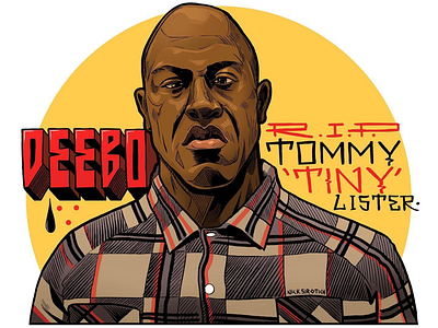 RIP DEEBO deebo friday illustration tim lister