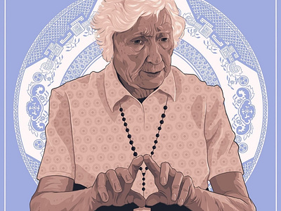 Portrait of my Oma