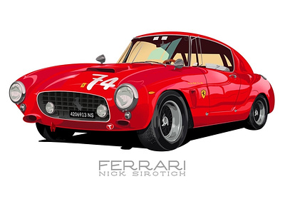Ferrari illustration