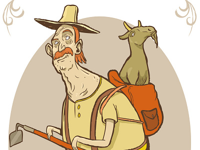 The Goat Farmer creep leonard the village