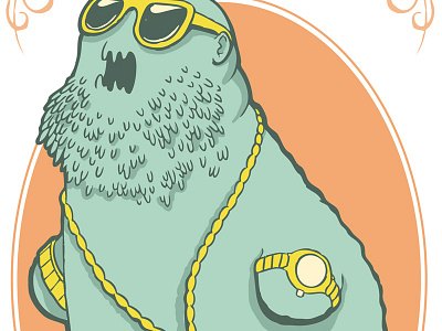 Nick Noss characters creep drawing illustration monsters rick ross the village