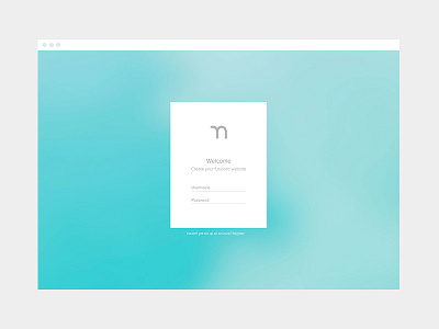 Makehook – Login admin clean colorful flat login logo minimal ui web website