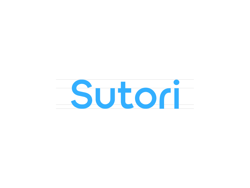 Sutori new logotype 🎉 blue branding clean custom logo logotype minimal sf startup story sutori web
