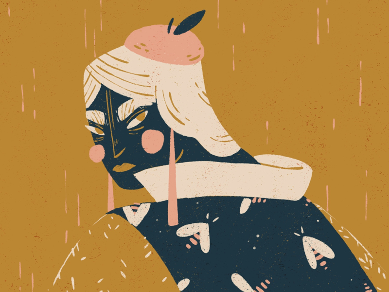 Fruit Cap social media drawthisinyourstyle portrait character cover illustration cover art editorial art digital illustration illustration