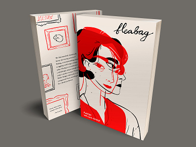 Fleabag Screenplay Cover Illustration and Design Concepts