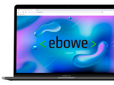 Landing page Ebowe site