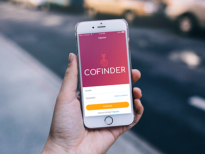 Co-Finder (App preview) app branding design icon illustration logo ui web