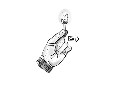 Match in Hand Flash 🔥 design digital digital art digital illustration illustration ipad pro procreate procreate art