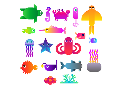 Sea creatures