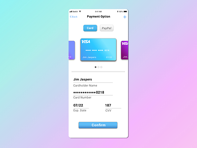 Daily UI 002 credit card credit card checkout daily ui 002 daily ui challenge mobile design mobile ui sketch sketchapp ui ux