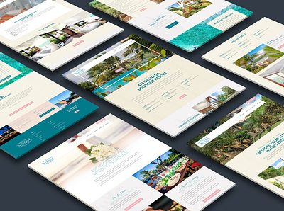 Resort Website Design ui ui design website design website designer wordpress