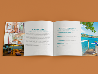 Resort Corporate Brochure graphic design graphic designer identity marketing collateral uiux ux website design