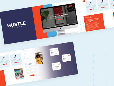 iHustle Media Website Design