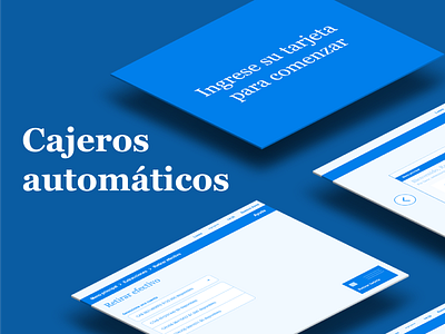 Cajeros automáticos para adultes mayores accesibility app atm design elderly human centered design information architecture user research ux wireframe