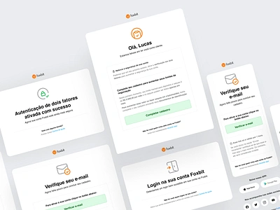 Transactional emails template branding crypto email email design email template foxbit foxbit newsletter product responsive template transactional ui visual identity
