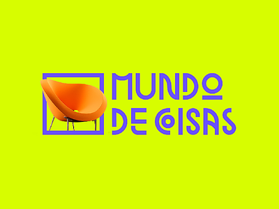 Logo explorations 2/3 | Mundo de Coisas brand brand identity colorful decor furniture light logo logotype visual visual identity